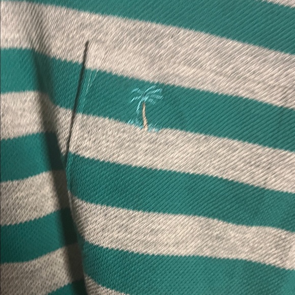 Vintage golf polo shirt Palm tree crest pocket - Picture 2 of 4